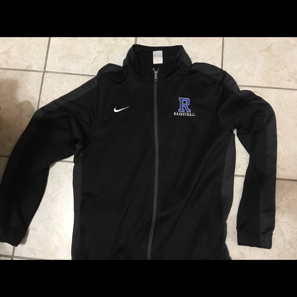 Basketball zip up jacket men’s size L